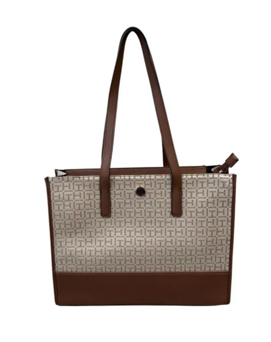 Bolsa para Dama Tommy hilfiger estilo Tote Beige/Cream