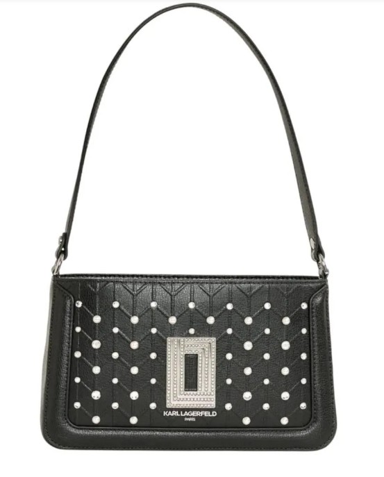 Bolsa Crossbody para Dama Karl Lagerfeld Stones Black