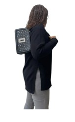 Bolsa Crossbody para Dama Karl Lagerfeld Stones Black