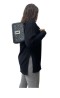 Bolsa Crossbody para Dama Karl Lagerfeld Stones Black