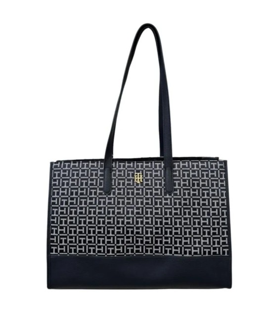 Bolsa para Dama Tommy Hilfiger estilo Tote Navy/White