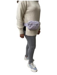 Bolsa Crossbody Cangurera Kipling Merryl Lilac Joy