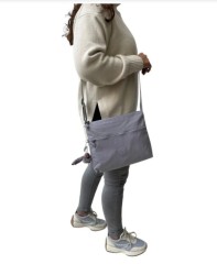 Bolsa Crossbody Kipling Annabelle Grey