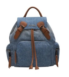 Bolsa tipo Backpack Steve Madden Solly Bag Denim Fabric