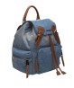 Bolsa tipo Backpack Steve Madden Solly Bag Denim Fabric