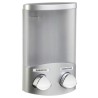 DISPENSADOR DE JABON-LOCION DUO NIQUEL SATINADO BETTER LIVING