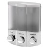 DISPENSADOR DE JABON-LOCION TRIO NIQUEL SATINADO BETTER LIVING