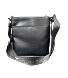 Bolsa Crossbody Steve Madden Bglam-Q Black Rombos