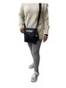 Bolsa Crossbody Steve Madden Bglam-Q Black Rombos