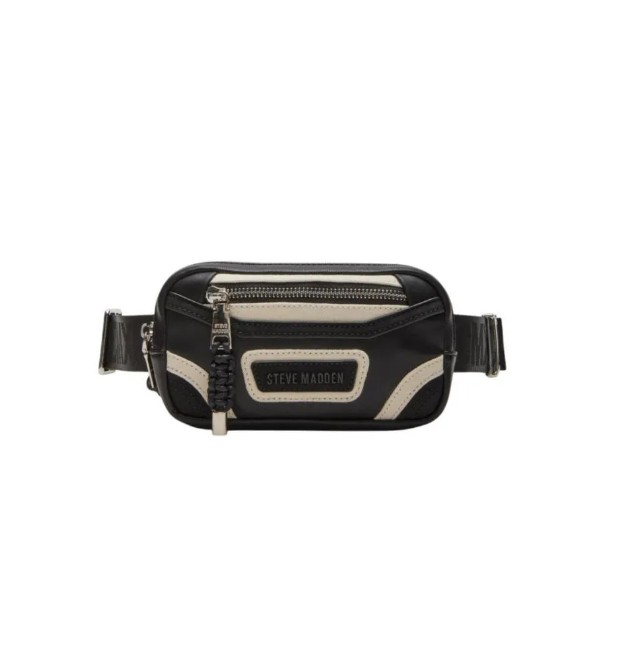 Bolsa Crossbody Steve Madden Madridd Black/White