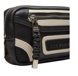 Bolsa Crossbody Steve Madden Madridd Black/White