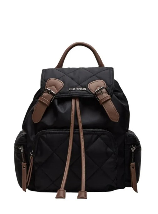 Bolsa tipo Backpack Steve Madden Solly Bag Fabric Black