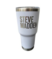 Bolsa Steve Madden Bevelyn Mauve + Termo Steve Madden White