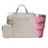 Bolsa Steve Madden Bevelyn Cream + Termo Toxica
