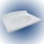 PLACA LAVABO FOX 60 X 45 GRIS PLATA