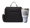 Bolsa Steve Madden Bevelyn Black + Termo Steve Madden White Vendido por: p