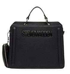 Bolsa Steve Madden Bevelyn Black + Termo Steve Madden White Vendido por: p