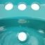 PLACA LAVABO FOX 60 X 45 VERDE JADE.