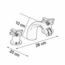 MEZCLADORA PARA LAVABO 2M 8 CROMO 049-CSCC PRICE PFISTER