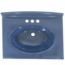 PLACA LAVABO 60 X 45 AZUL ADRIATICO FOX.