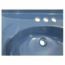 PLACA LAVABO 60 X 45 AZUL ADRIATICO FOX.