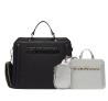 Combo de Bolsas Bevelyn Black + Mini Bevelymm Silver