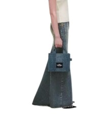 The Tote Bag Marc Jacobs Crystal Denim Small Mezclilla Chica