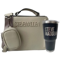 Bolsa Bevelyn Steve Madden Cream + Termo