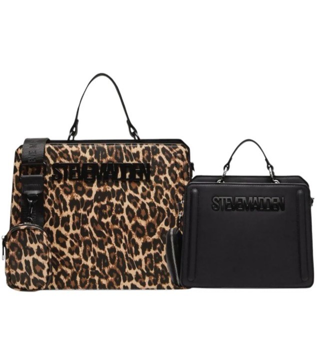 Combo de Bolsas BevelynXL Leopardo + Bevelyn Black