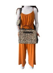Combo de Bolsas BevelynXL Leopardo + Bevelyn Black