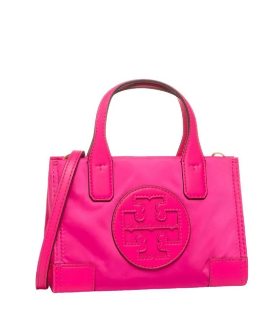 Bolsa Tory Burch Ella Micro Tote 61057 694 Rosa