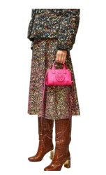 Bolsa Tory Burch Ella Micro Tote 61057 694 Rosa