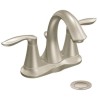 MEZCLADORA MOEN PARA LAVABO EVA 6410BN C-DES
