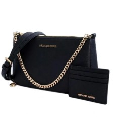 Bolsa Set Con Tarjetero Michael Kors 35S2GGZD6L Negro
