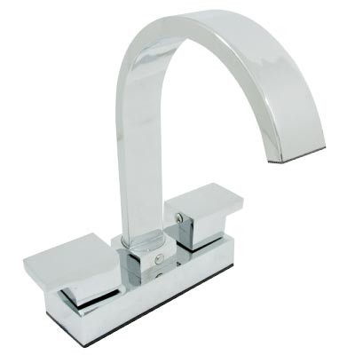 MEZCLADORA P/LAVABO CON CUBIERTA Y MANERALES METALICOS ANBEC