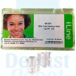 Kit de Brackets Roth .22 Estético Borgatta