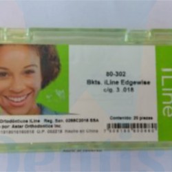Kit de Brackets Edgewise .22 iline Borgartta