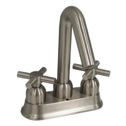 MEZCLADORA PARA LAVABO OLITE 2 MANERALES SATIN PULIDO BRONCES FINOS