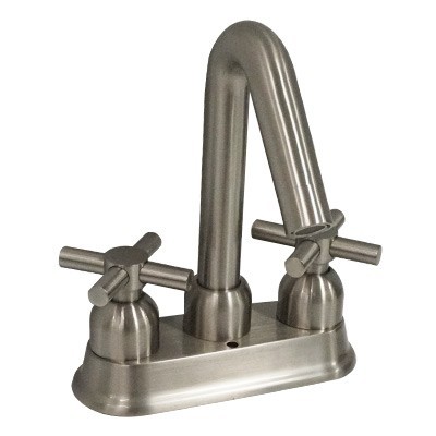 MEZCLADORA PARA LAVABO OLITE 2 MANERALES SATIN PULIDO BRONCES FINOS