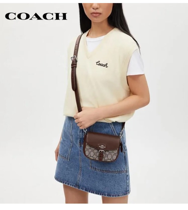 Bolso COACH CU982SVS8S Café