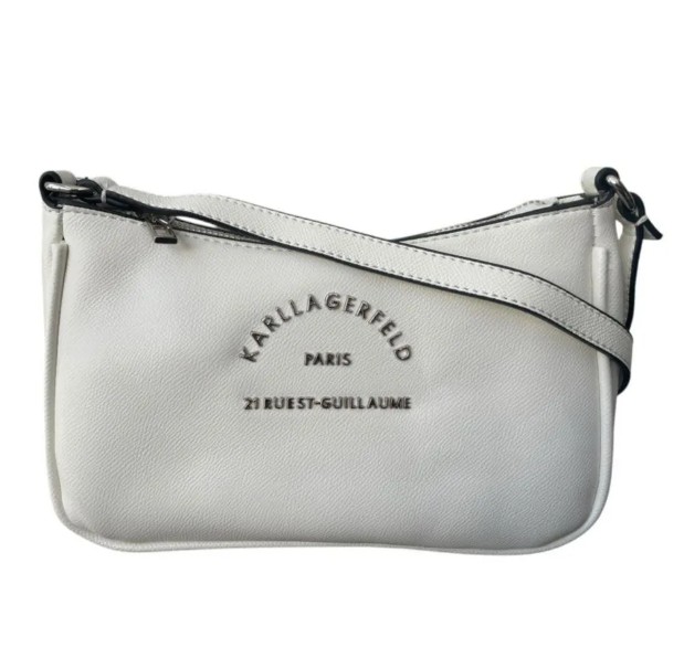 Bolsa Bandolera Karl Lagerfeld ST-GUILLAUME Blanca