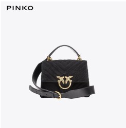 Bolso PINKO Swallow Negro Pequeño
