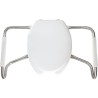 ASIENTO MA2150T ALRG PLAST C-BRAZO ACERO INOX