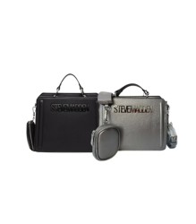Combo de Bolsas Seteve Madden Bevelyn Black & Plata