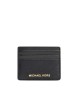 Tarjetero Michael Kors Jet Set Travel en piel granulada color Negro