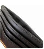 Tarjetero Michael Kors Jet Set Travel en piel granulada color Negro