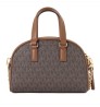 Bolsa Michael Kors Williamsburg Extrapequeña Café/Miel 32F3G6WC0B