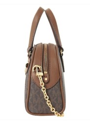 Bolsa Michael Kors Williamsburg Extrapequeña Café/Miel 32F3G6WC0B