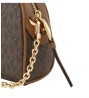 Bolsa Michael Kors Williamsburg Extrapequeña Café/Miel 32F3G6WC0B