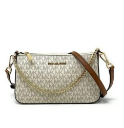 Bolsa Michael Kors Medium Zip Pouchette 35H1GTVU6B Beige